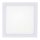 LED Plafonjera LED/12W/230V 4200K 16,3x16,3 cm bela