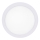 LED Plafonjera LED/12W/230V 4200K pr. 16 cm bela