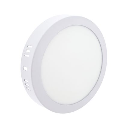 LED Plafonjera LED/12W/230V 4200K pr. 16 cm bela