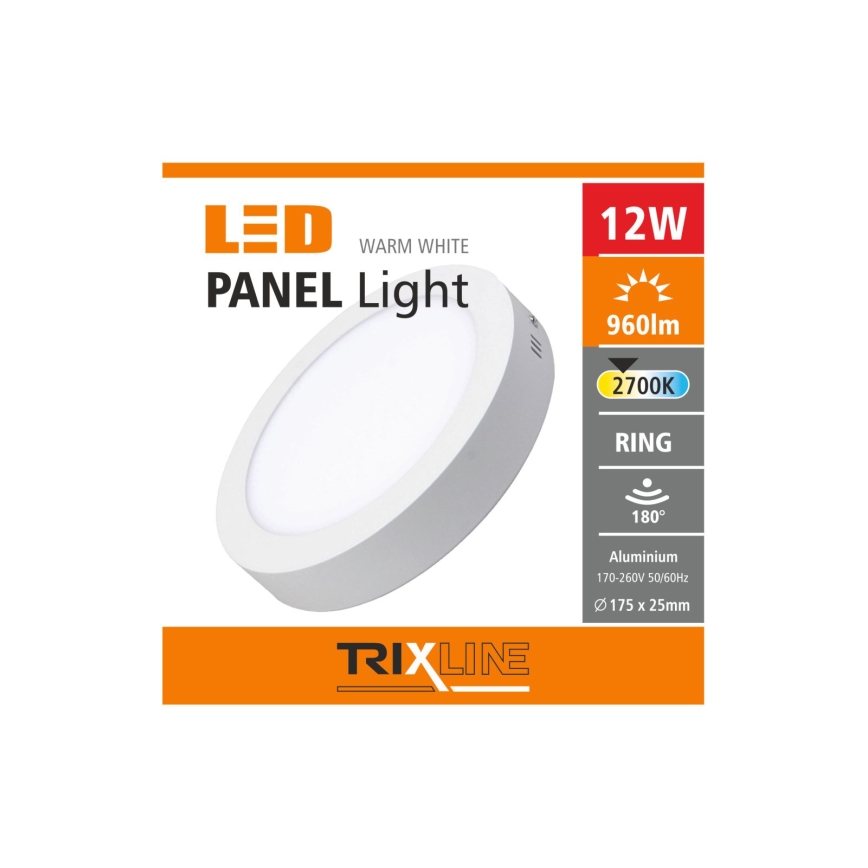 LED Plafonjera LED/12W/230V
