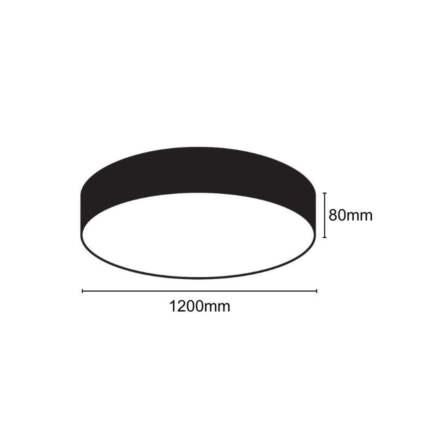 LED Plafonjera LED/150W/230V 4000K pr. 120 cm