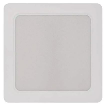 LED Plafonjera LED/18W/230V 17x17 cm bela