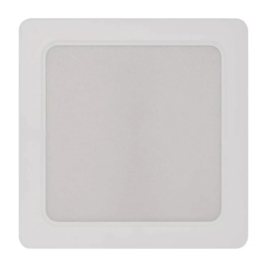 LED Plafonjera LED/18W/230V 17x17 cm bela
