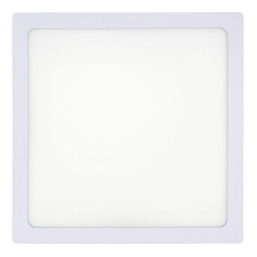 LED Plafonjera LED/18W/230V 2700K 21x21 cm bela