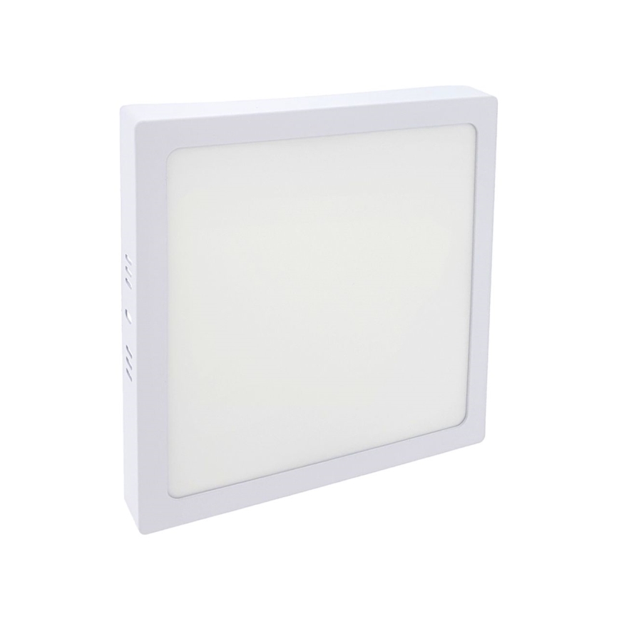 LED Plafonjera LED/18W/230V 2700K 21x21 cm bela