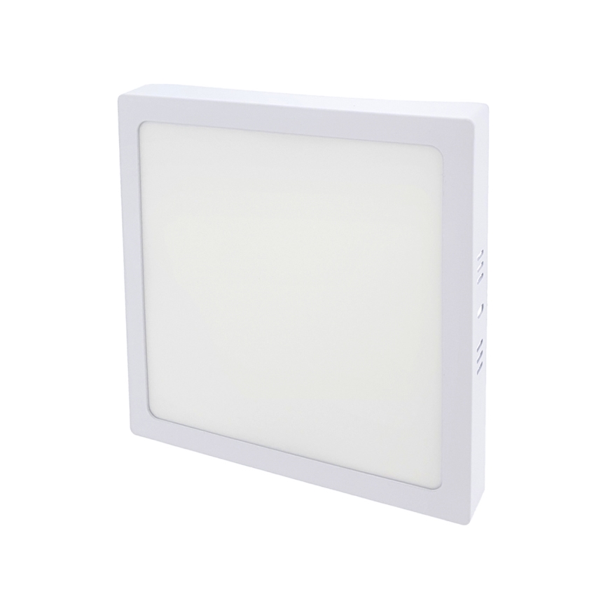 LED Plafonjera LED/18W/230V 2700K 21x21 cm bela