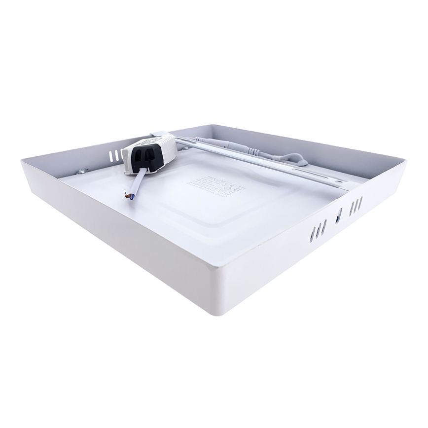 LED Plafonjera LED/18W/230V 2700K 21x21 cm bela