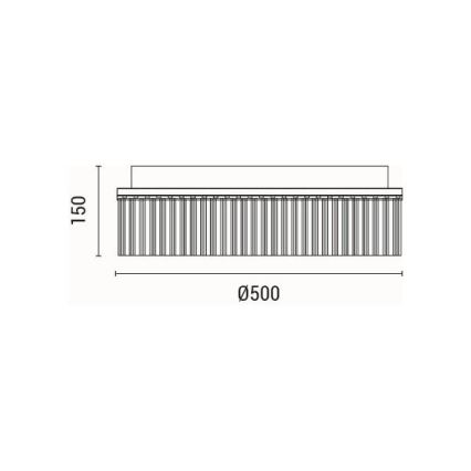 LED Plafonjera LED/18W/230V 3000K