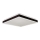 LED Plafonjera LED/18W/230V 4000K 35x35 cm crno