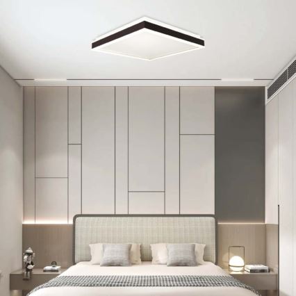 LED Plafonjera LED/18W/230V 4000K 35x35 cm crno