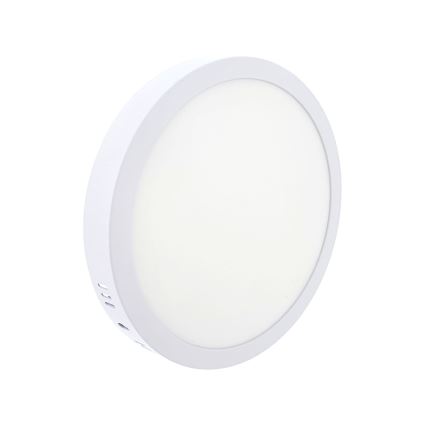 LED Plafonjera LED/18W/230V 4200K pr. 21 cm bela