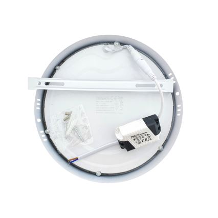 LED Plafonjera LED/18W/230V 4200K pr. 21 cm bela