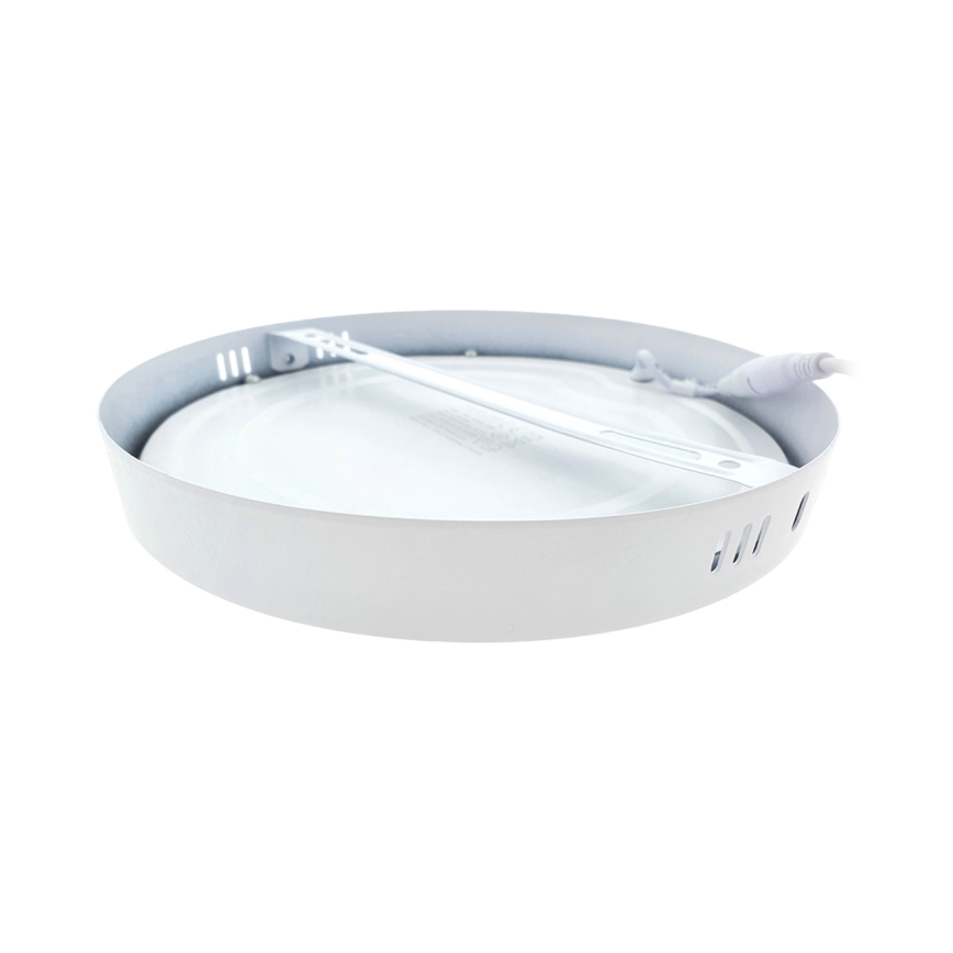 LED Plafonjera LED/18W/230V 4200K pr. 21 cm bela
