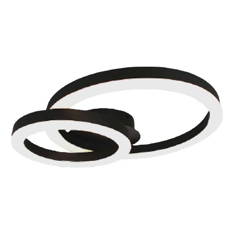 LED Plafonjera LED/20W/230V 3000K crno