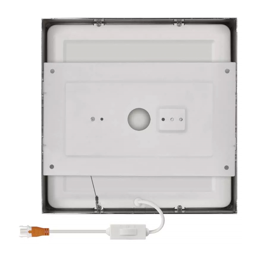 LED Plafonjera NEXXO LED/21W/230 3000/3500/4000K 22,5x22,5 cm mat krom