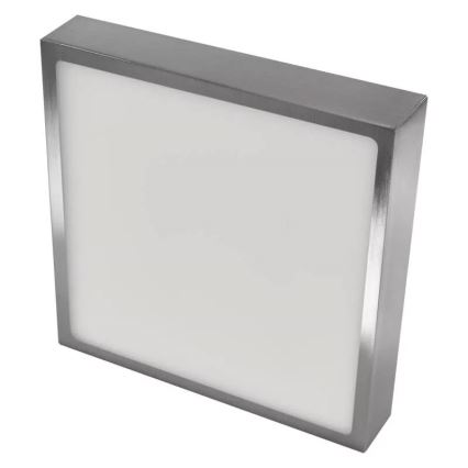 LED Plafonjera NEXXO LED/21W/230 3000/3500/4000K 22,5x22,5 cm mat krom