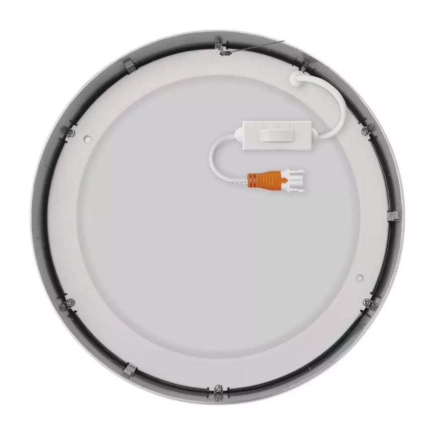 LED Plafonjera NEXXO LED/21W/230V 3000/3500/4000K pr. 22,5 cm sjajni krom