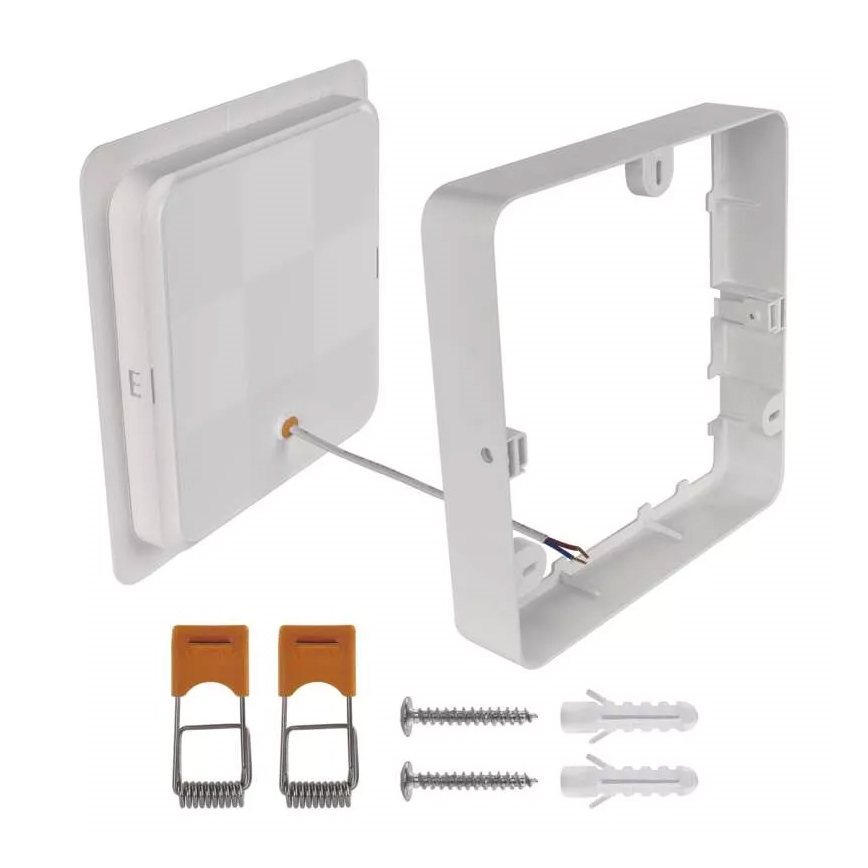 LED Plafonjera LED/24W/230V 22x22 cm bela