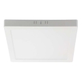 LED Plafonjera LED/24W/230V 3000K 28,7x28,7 cm bela