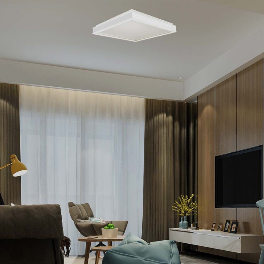 LED Plafonjera LED/24W/230V 4000K 45x45 cm bela