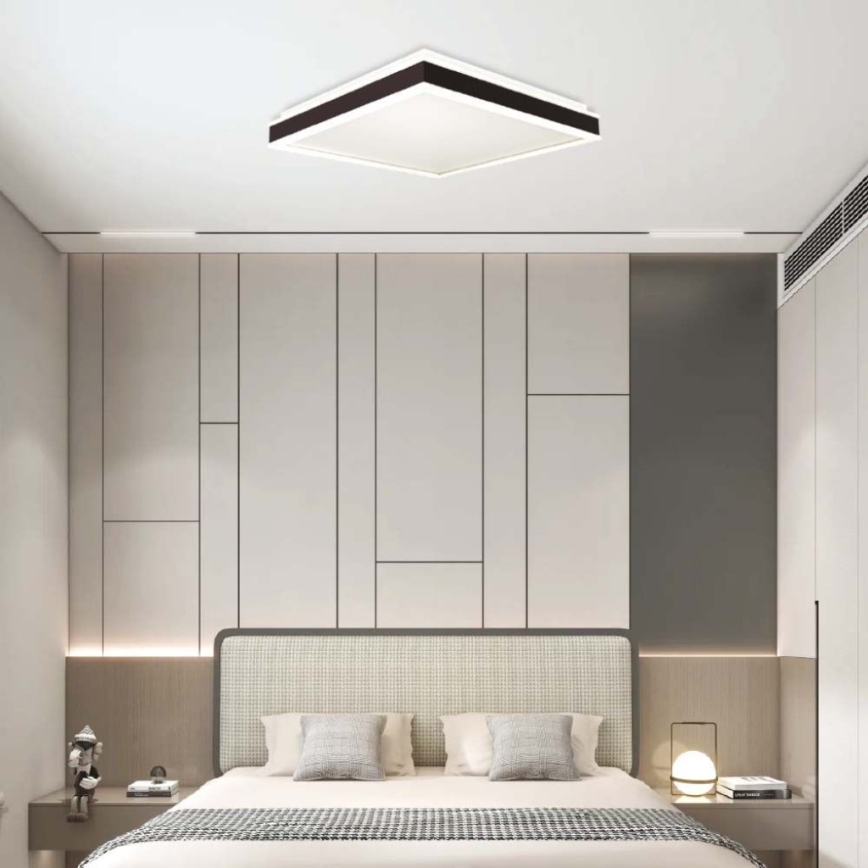 LED Plafonjera LED/24W/230V 4000K 45x45 cm crno