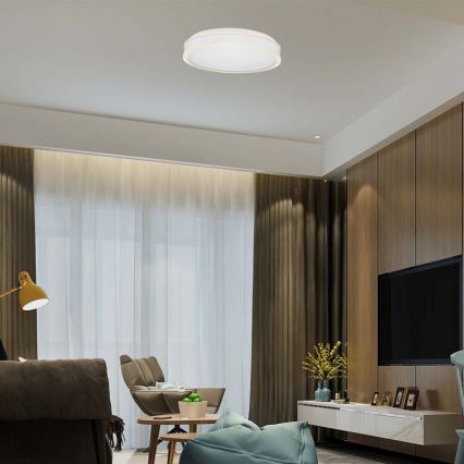 LED Plafonjera LED/24W/230V 4000K bela