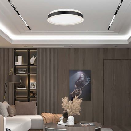 LED Plafonjera LED/24W/230V 4000K crno