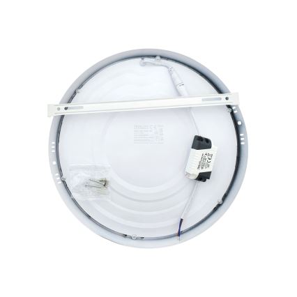LED Plafonjera LED/24W/230V 4200K pr. 28,5 cm bela