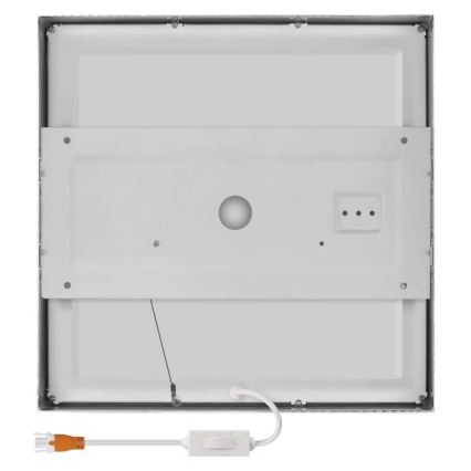 LED Plafonjera NEXXO LED/28,5W/230V 3000/3500/4000K 30x30 cm mat krom