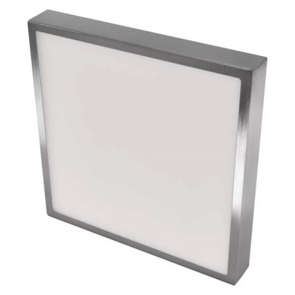 LED Plafonjera NEXXO LED/28,5W/230V 3000/3500/4000K 30x30 cm mat krom