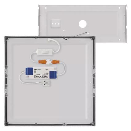 LED Plafonjera NEXXO LED/28,5W/230V 3000/3500/4000K 30x30 cm mat krom