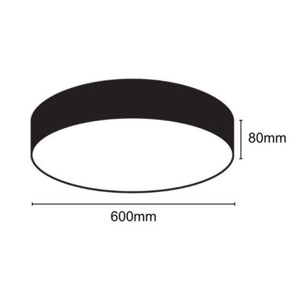 LED Plafonjera LED/35W/230V 4000K pr. 60 cm