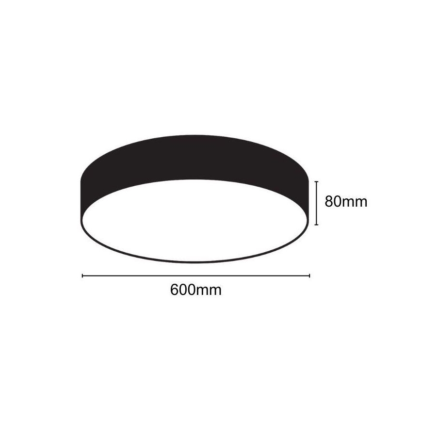 LED Plafonjera LED/35W/230V 4000K pr. 60 cm