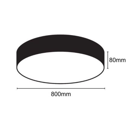 LED Plafonjera LED/70W/230V 4000K pr. 80 cm