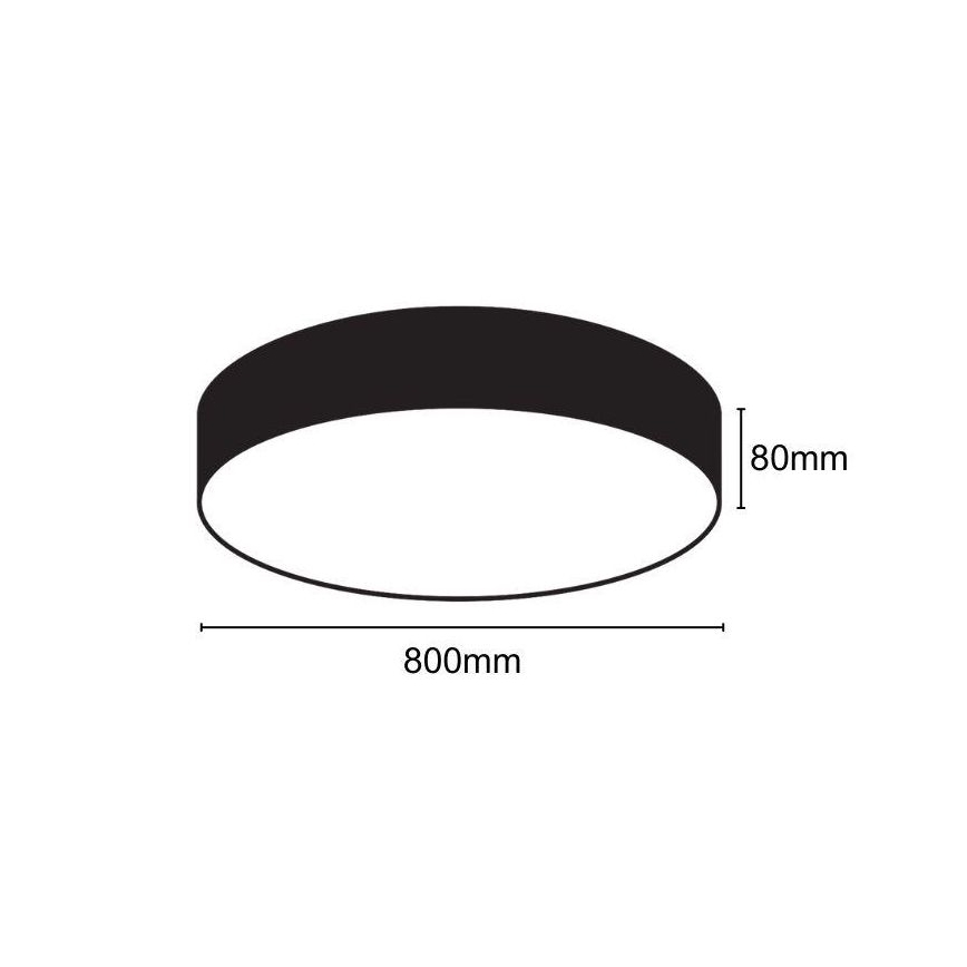 LED Plafonjera LED/70W/230V 4000K pr. 80 cm