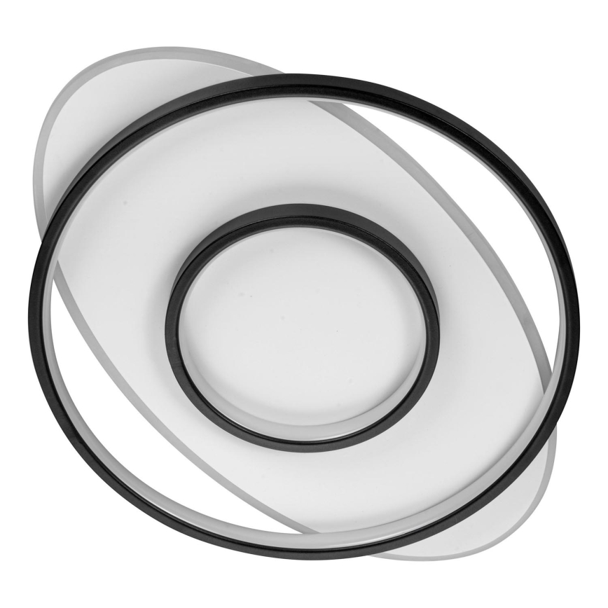 LED Plafonjera LED/96W/230V 3000-5000K crno/sivo
