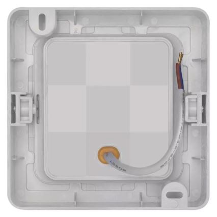 LED Plafonjera LED/9W/230V 12x12 cm bela