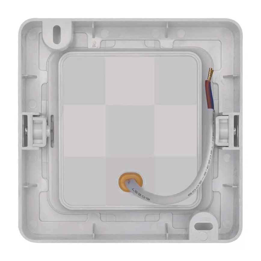 LED Plafonjera LED/9W/230V 12x12 cm bela