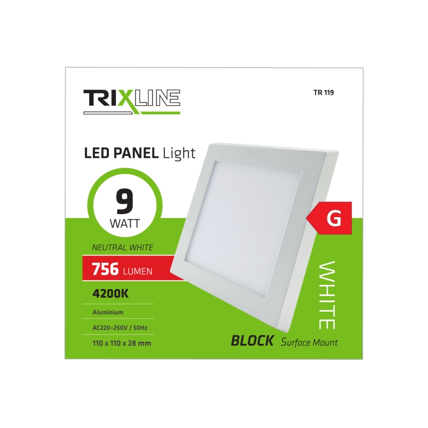 LED Plafonjera LED/9W/230V 4200K