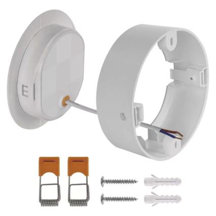 LED Plafonjera LED/9W/230V pr. 12 cm bela