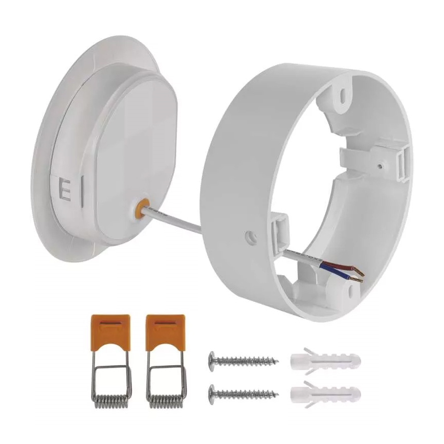 LED Plafonjera LED/9W/230V pr. 12 cm bela