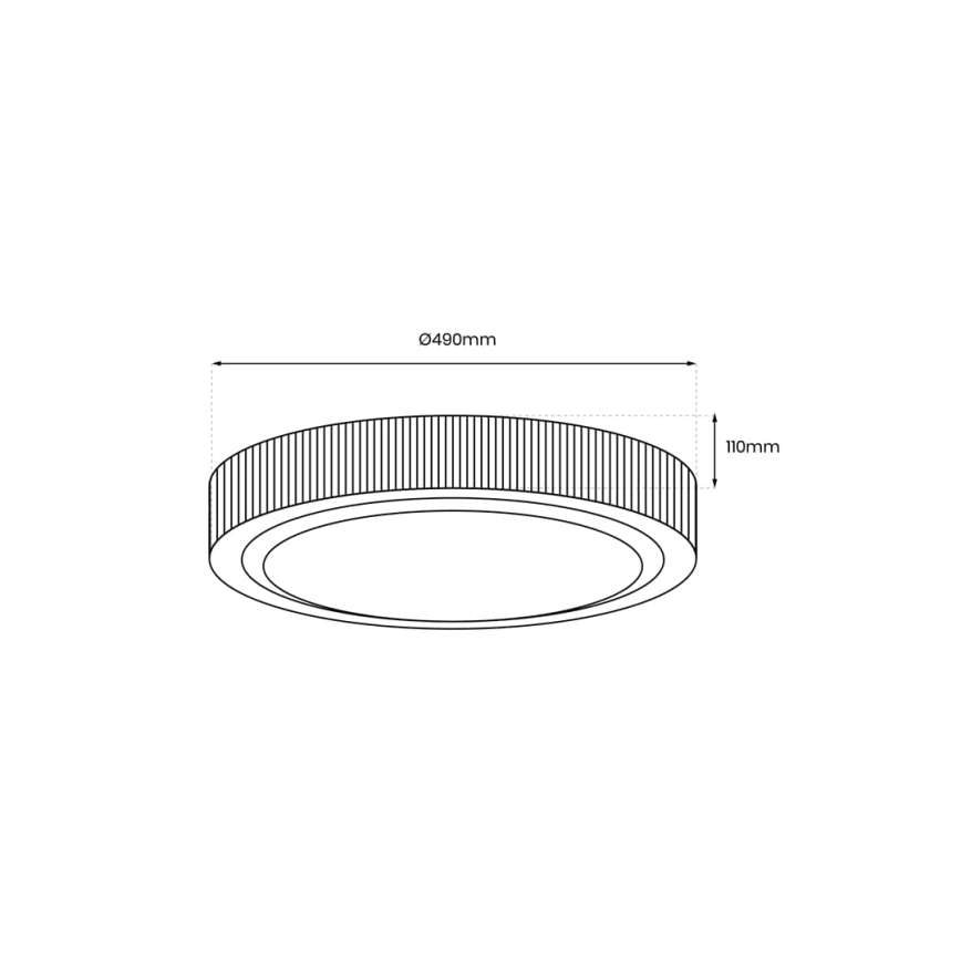LED Plafonjera MIRI LED/34W/230V pr. 49 cm