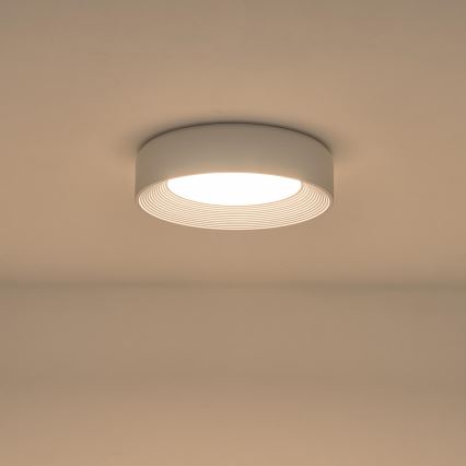 LED Plafonjera MOONLIGHT LED/30W/230V 3000K bela pr. 40 cm
