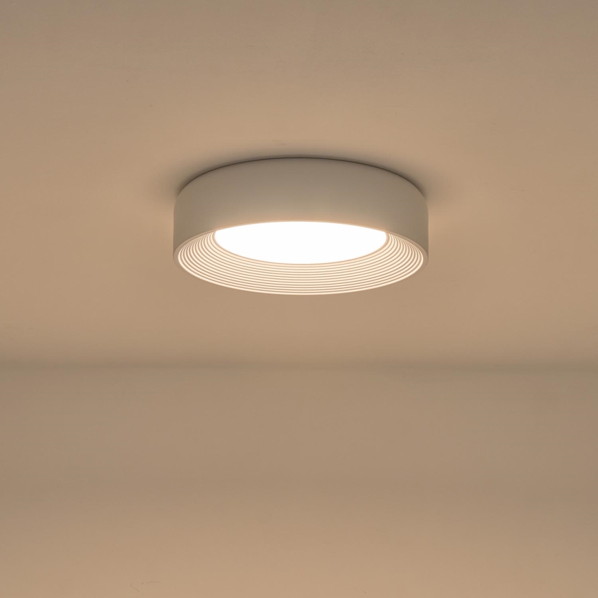 LED Plafonjera MOONLIGHT LED/30W/230V 3000K bela pr. 40 cm