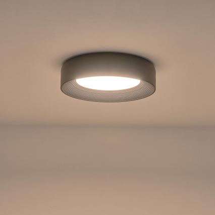 LED Plafonjera MOONLIGHT LED/30W/230V 3000K crno pr. 40 cm