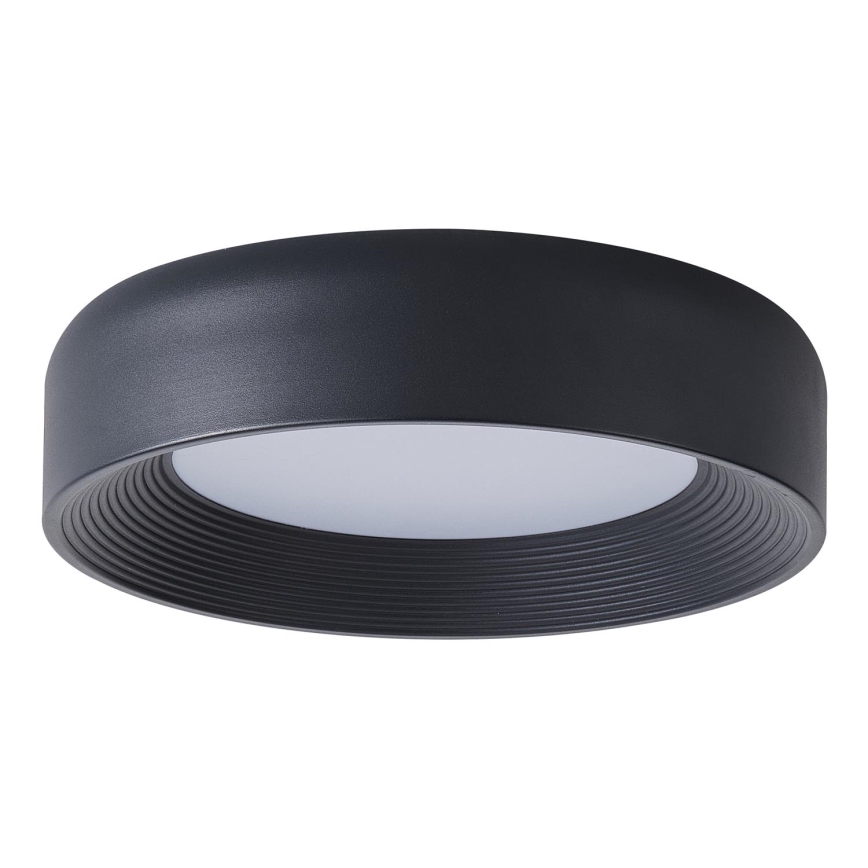 LED Plafonjera MOONLIGHT LED/30W/230V 3000K crno pr. 40 cm
