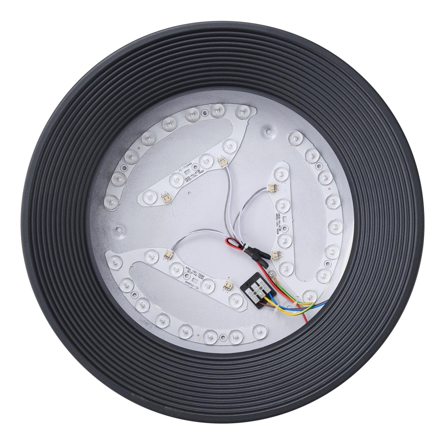 LED Plafonjera MOONLIGHT LED/30W/230V 3000K crno pr. 40 cm