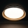 LED Plafonjera NIFU LED/17,8W/230V pr. 43 cm bela/braon