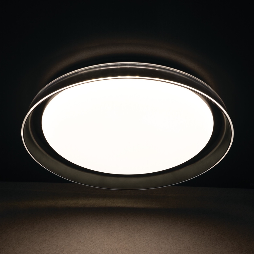 LED Plafonjera NIFU LED/17,8W/230V pr. 43 cm bela/crno