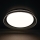 LED Plafonjera NIFU LED/17,8W/230V pr. 43 cm bela/crno